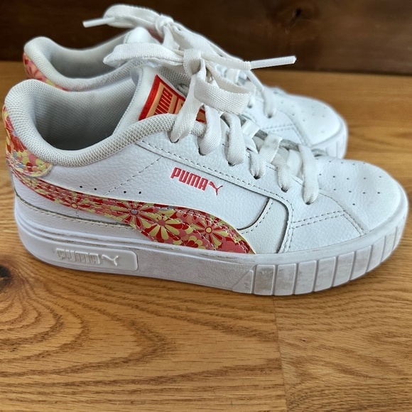 KIDS PUMA Cali Star Flower Child Sneaker - Size 13 (Little Kid) - Picture 5 of 9